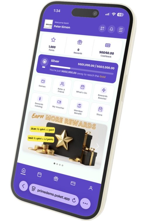 Poket web-based loyalty platform